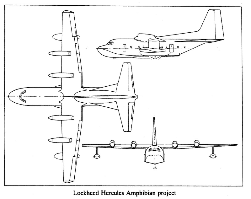 Illustration for article titled A C-130 Hercules Amphibian Makes Too Much Sense To Be TrueÂ